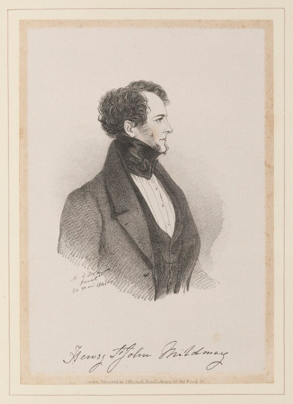 Sir henry st john mildmay, 4th bt npg d45978