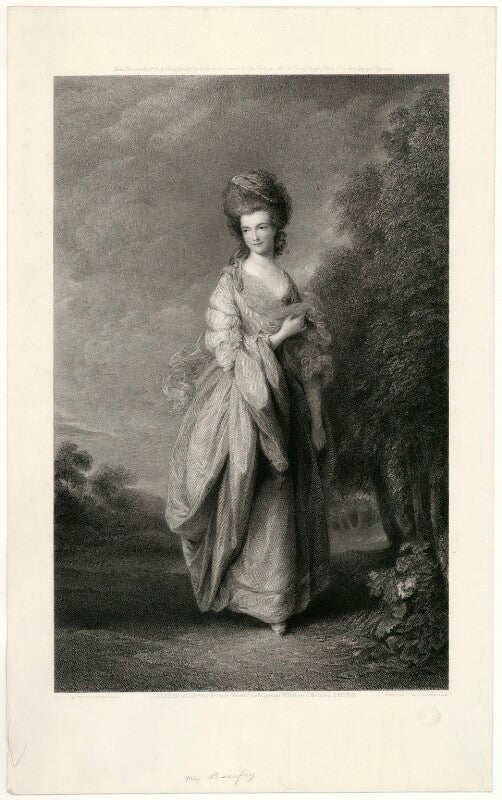Elizabeth beaufoy (née jenks), later pycroft npg d31588