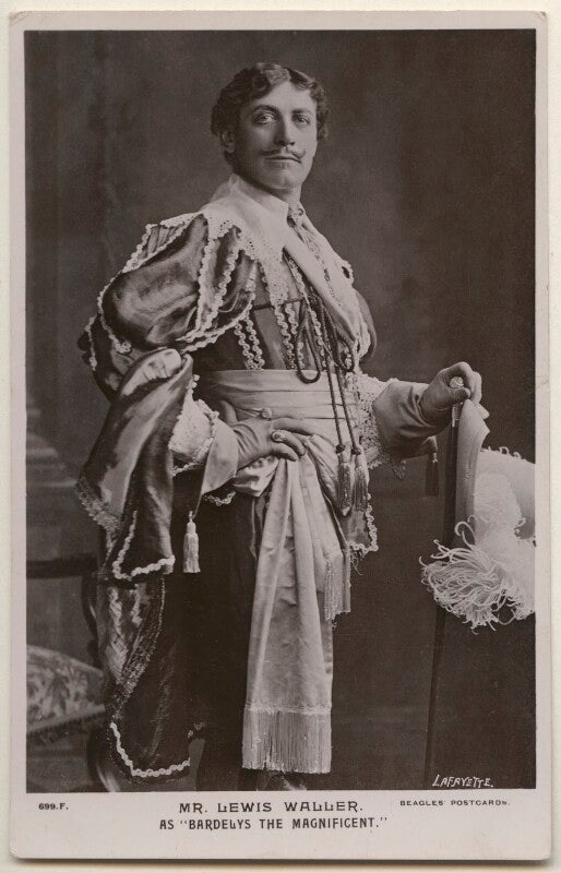 Lewis waller (william waller lewis) as marcel de st pol, marquis de bardelys in 'bardelys the magnificent' npg x197858
