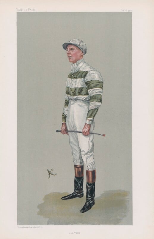 John evelyn ('j.e.') watts ('men of the day. no. 894. "j.e. watts"') npg d45190