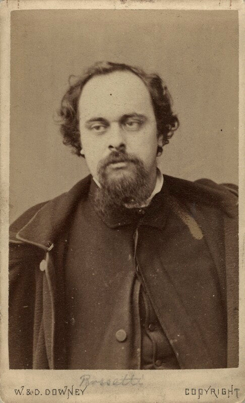 Dante gabriel rossetti npg x45950