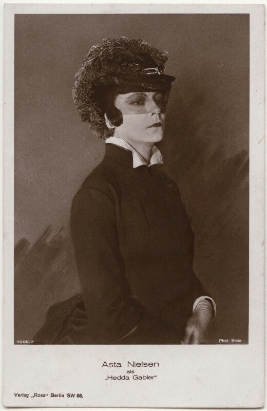 Asta nielson as hedda gabler npg x139727