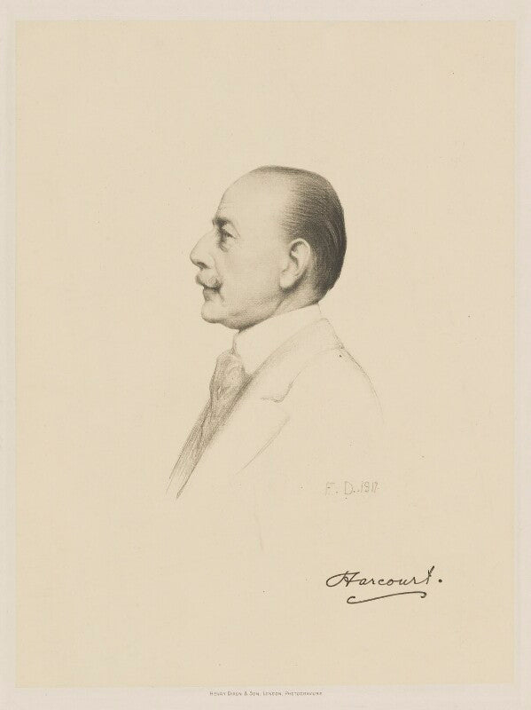 Lewis harcourt, 1st viscount harcourt npg d9787