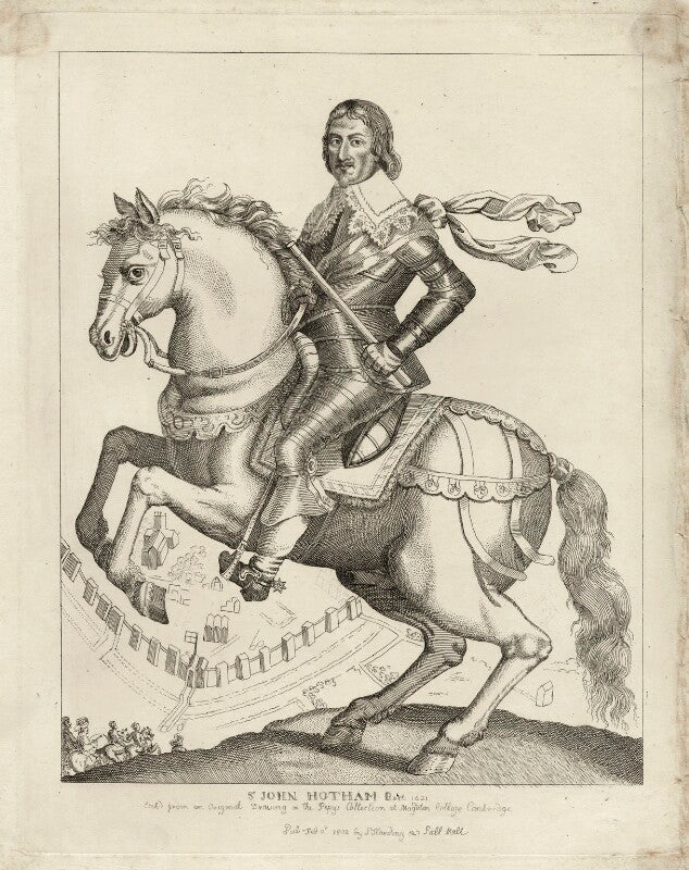 Sir john hotham, 1st bt npg d26936