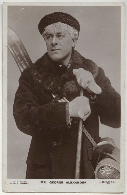 Sir george alexander (george samson) as oscar stephensson in 'the prodigal son' npg x297