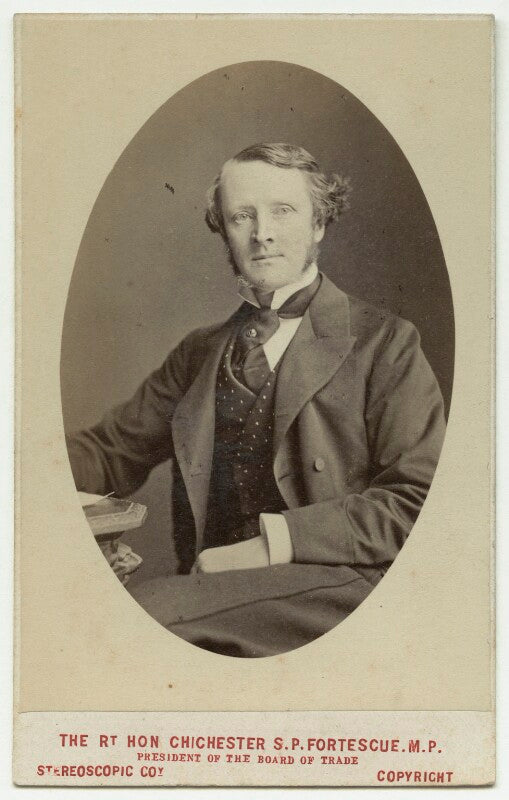 Chichester samuel parkinson fortescue, baron carlingford and 2nd baron clermont npg x132248