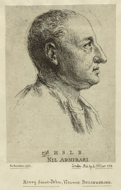 Henry st john, 1st viscount bolingbroke npg d31687
