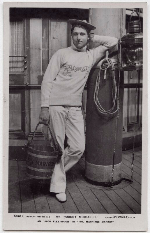 Robert michaelis as jack fleetwood in 'the marriage market' npg x138977