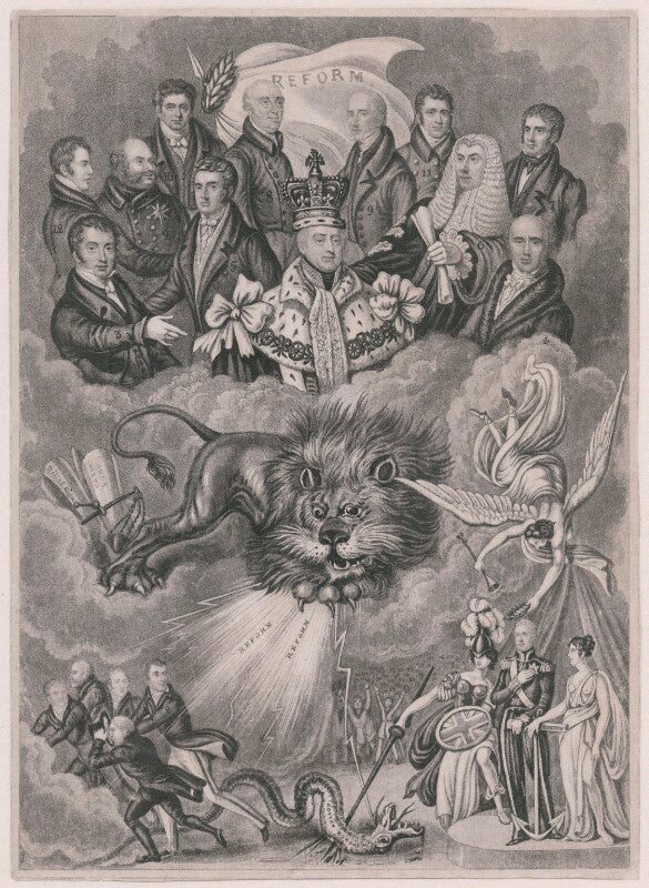 A memento of the great public question of reform npg d10854