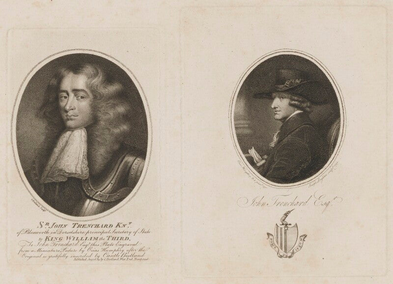 Sir john trenchard; john william hippisley trenchard npg d39286