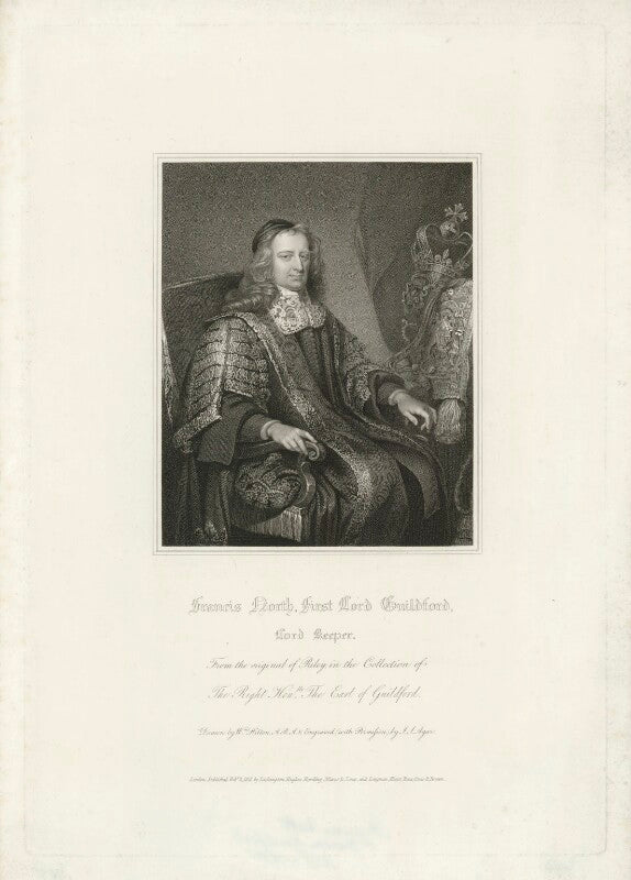 Francis north, 1st baron guilford npg d35003