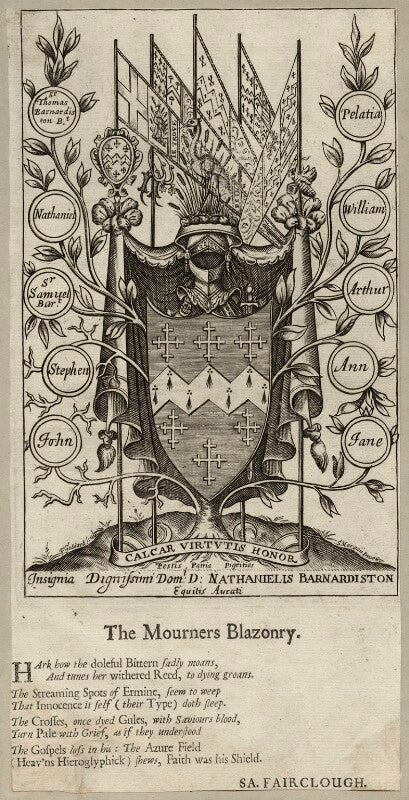 The mourners blazonry npg d27217
