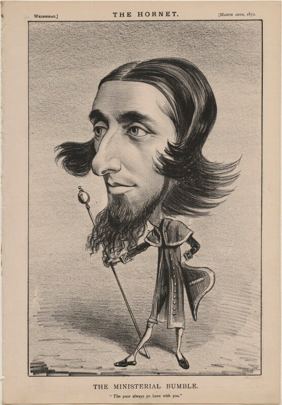 'the ministerial bumble. "the poor always ye have with you."' npg d48280