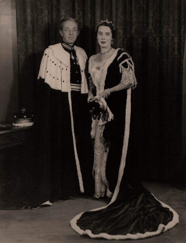 Daniel stewart dixon, 2nd baron glentoran; diana mary (née wellesley), lady glentoran npg x74252