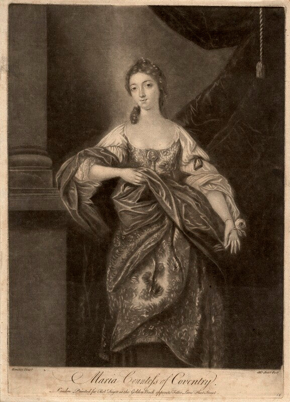 Maria (née gunning), countess of coventry npg d2532