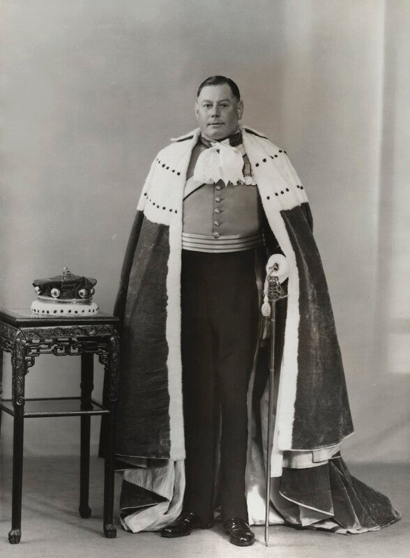 Henry astell law, 7th baron ellenborough npg x84135