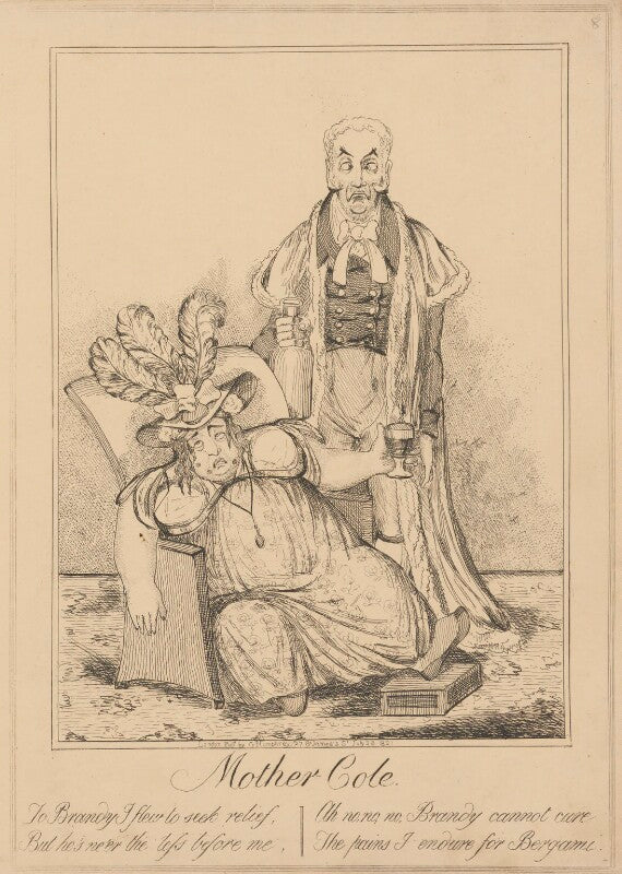 Mother cole (princess caroline of brunswick wolfenbüttel; sir matthew wood, 1st bt) npg d17903b