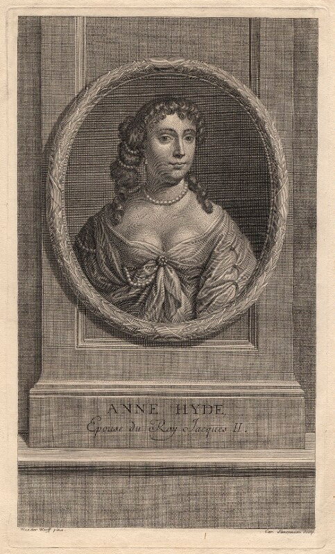 Anne hyde, duchess of york npg d18593
