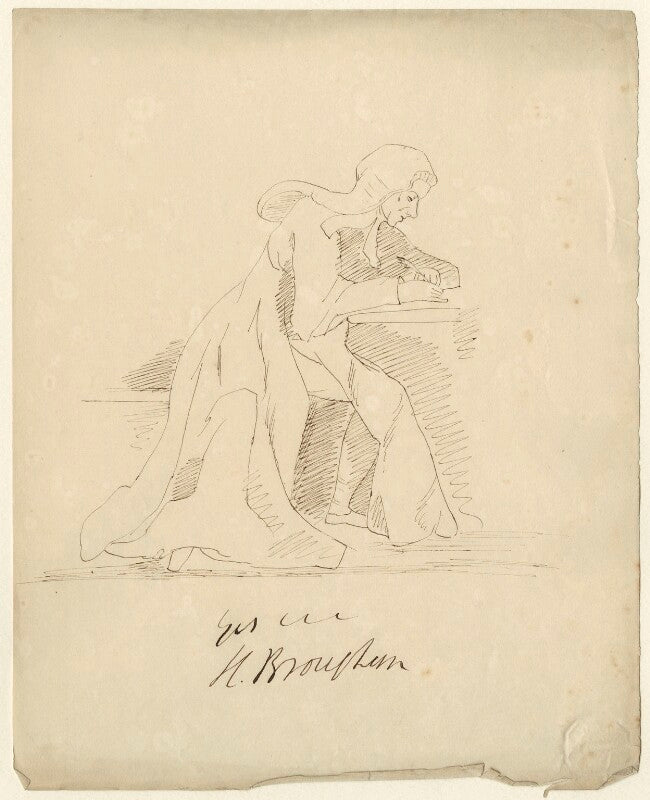 Henry brougham, 1st baron brougham and vaux npg d34530