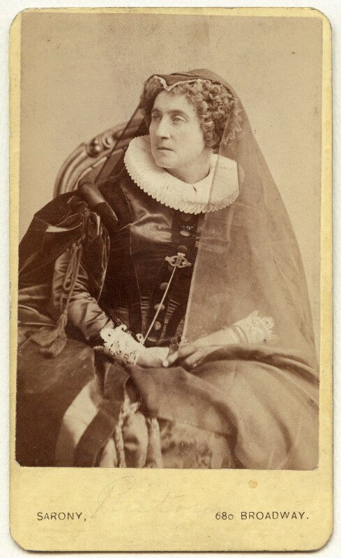 Adelaide ristori as mary stuart in 'mary stuart' npg x38884