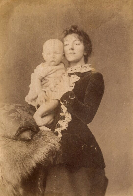 Leopold hamilton myers; eveleen myers (née tennant) npg ax68352