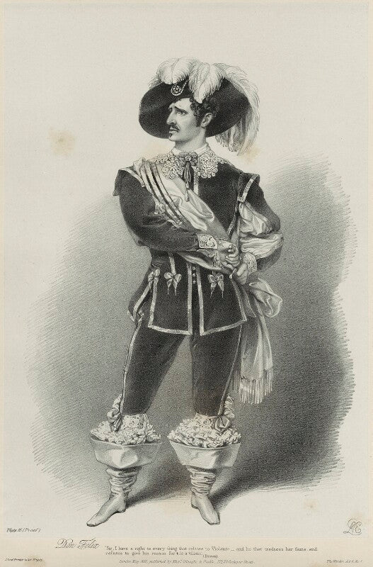 Charles kemble as don felix in 'the wonder' npg d22338