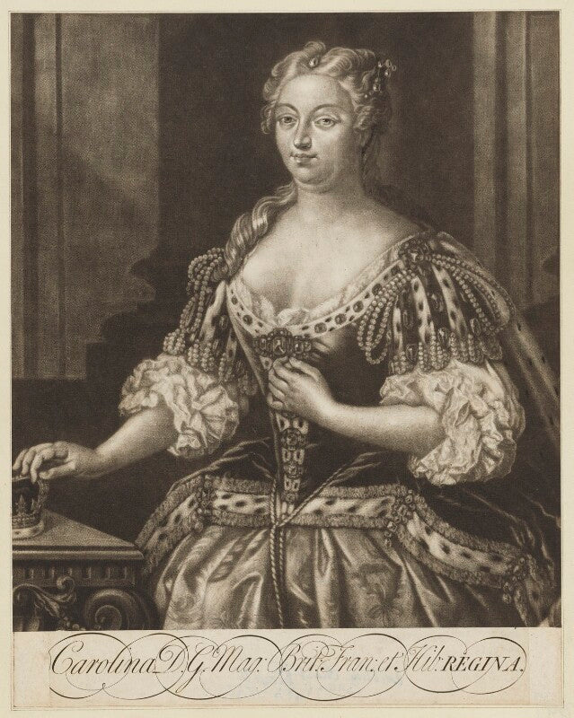 Caroline wilhelmina of brandenburg ansbach npg d9139