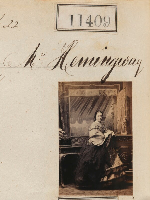 Mrs hemingway npg ax61095