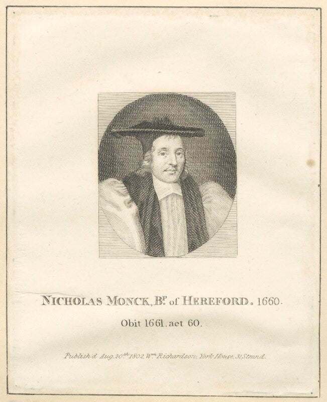 Nicholas monck npg d29544