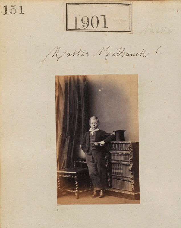 Sir powlett charles john milbank, 2nd bt npg ax51293