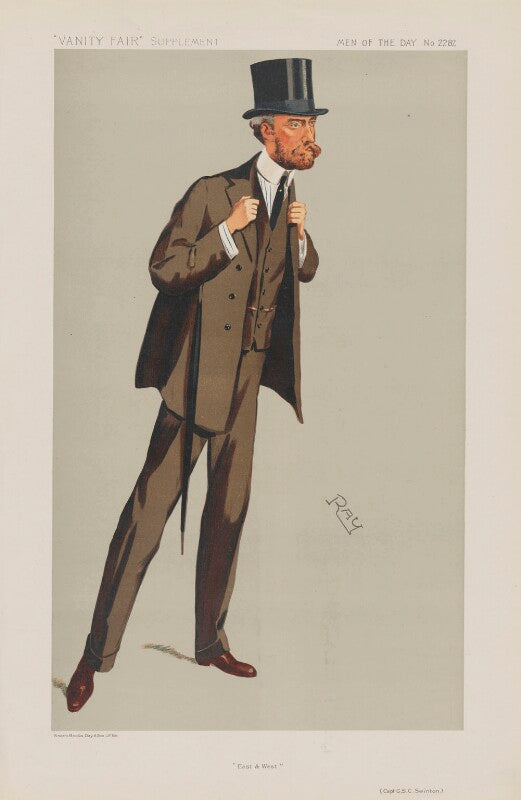 George sitwell campbell swinton ('men of the day. no. 2282. "east & west."') npg d45672