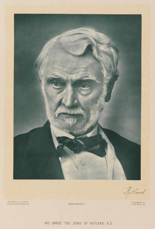 John james robert manners, 7th duke of rutland npg ax15880