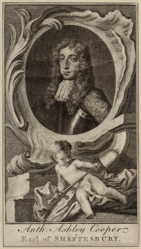 Anthony ashley cooper, 1st earl of shaftesbury npg d29854