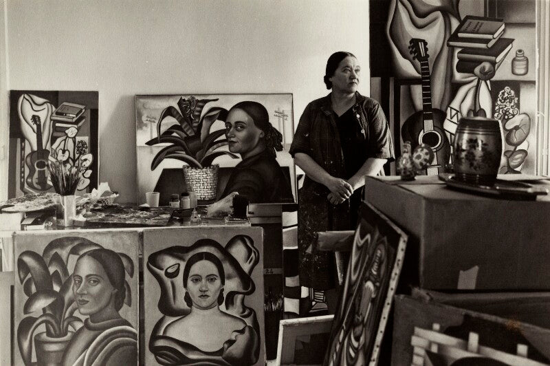 Nadia khodossevitch léger with various self portraits npg x132778