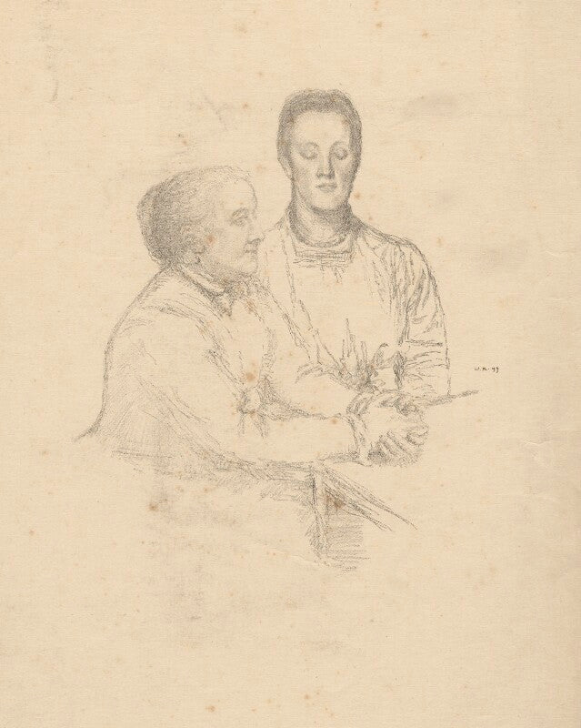 The misses gaskell (margaret emily gaskell; julia bradford gaskell) npg d20892