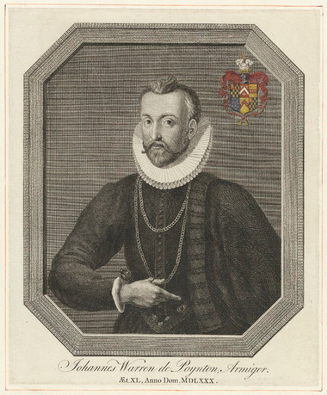 Sir john warren npg d37852