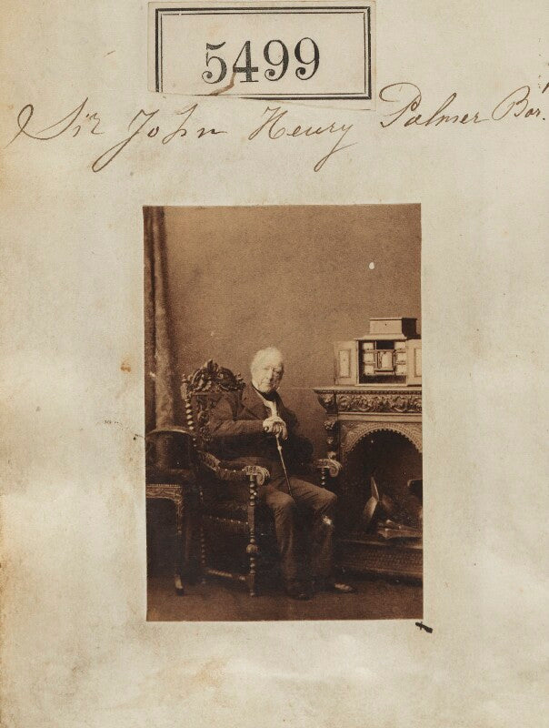 Sir john henry palmer, 7th bt npg ax55458