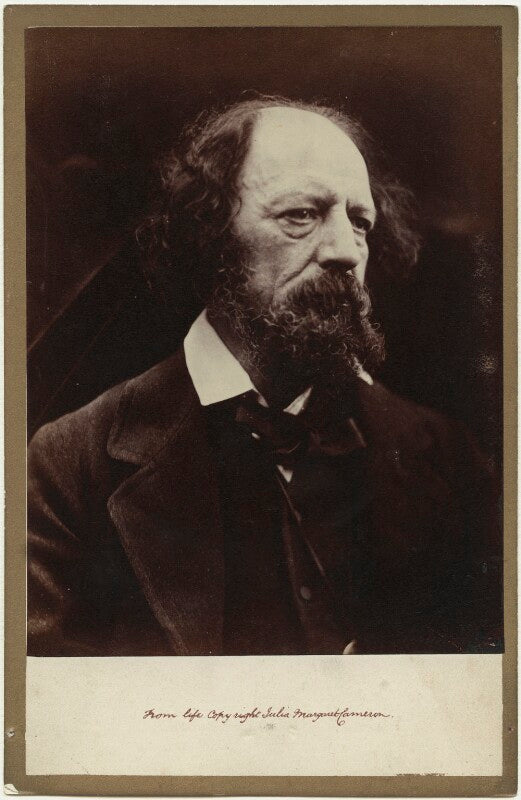 Alfred, lord tennyson npg x18054
