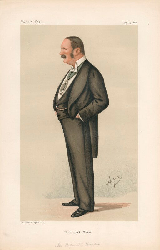 Sir reginald hanson, 1st bt ('men of the day. no. 367.') npg d44305