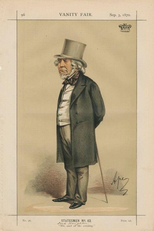 Richard monckton milnes, 1st baron houghton ('statesmen no. 62.') npg d43447