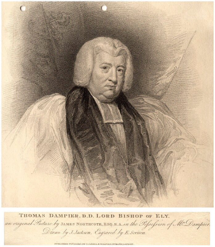 Thomas dampier npg d2250