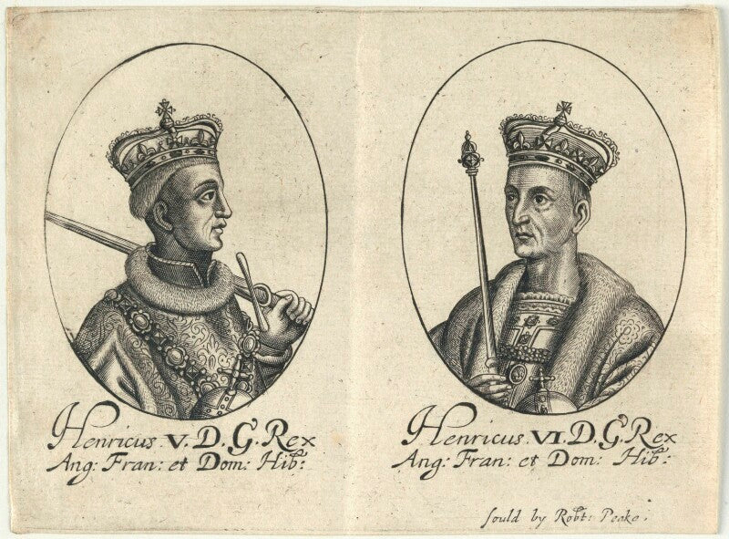 King henry v; king henry vi npg d22807