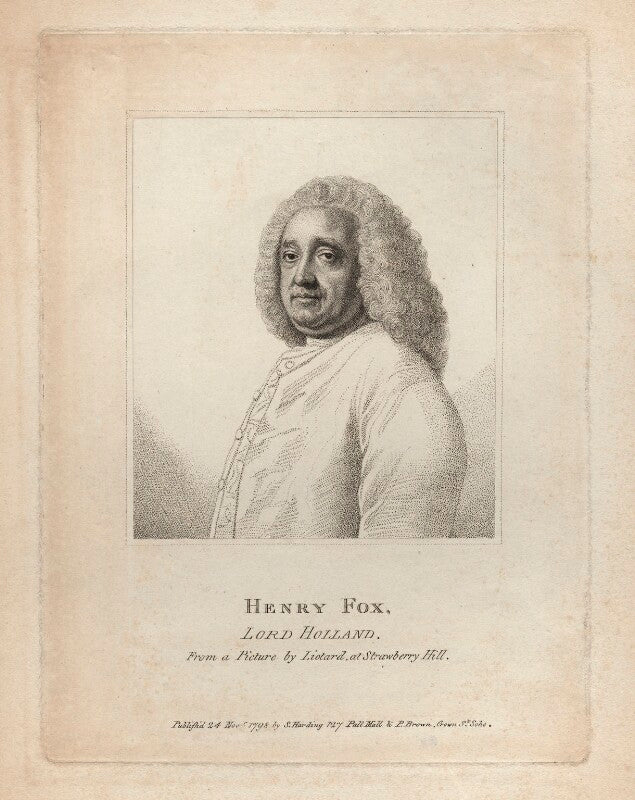 Henry fox, 1st baron holland npg d3261