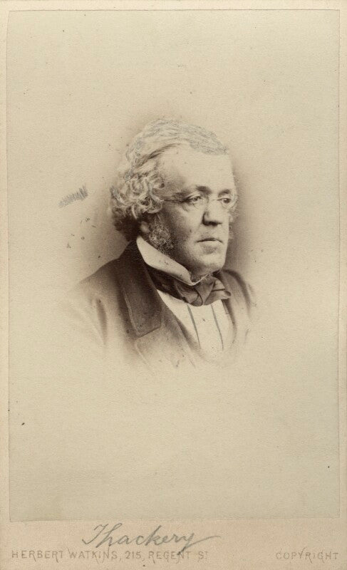William makepeace thackeray npg ax30392