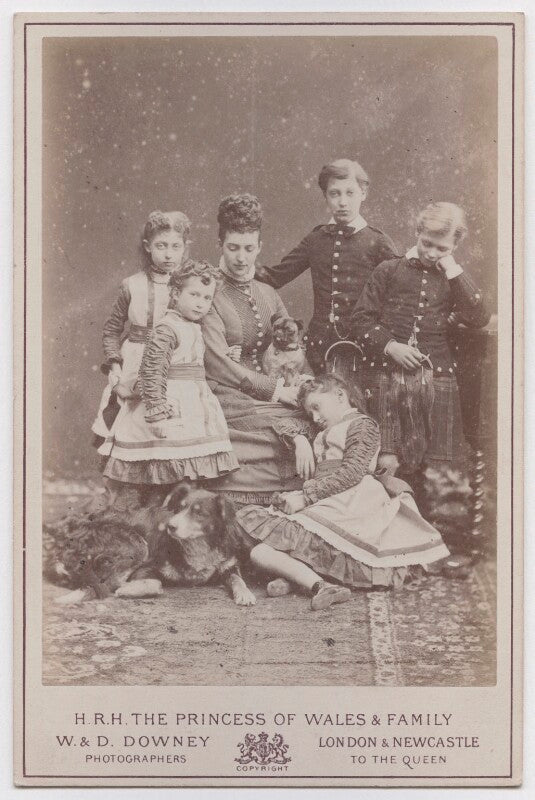 'h.r.h. the princess of wales & family' npg x197961