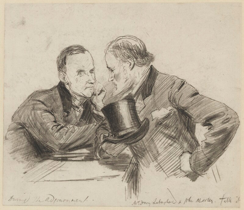 John morley, 1st viscount morley of blackburn; henry du pré labouchère npg 2248