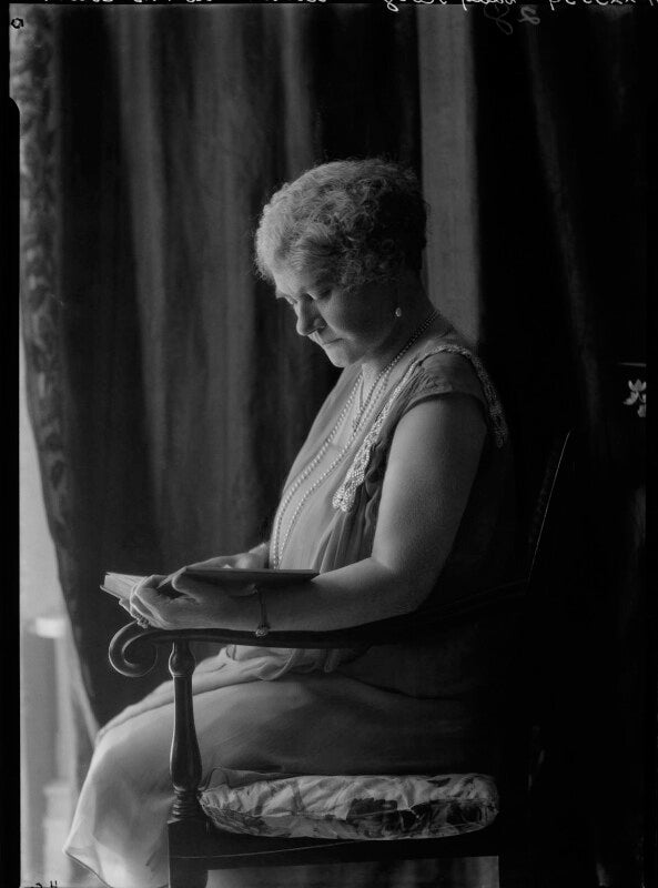 (sarah) georgina (née campbell), lady alison npg x42287