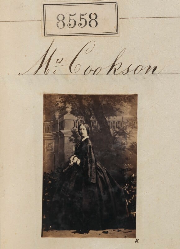 Maria elizabeth gertrude sawrey cookson (née tyndall, formerly cookson) ('mrs cookson') npg ax58381