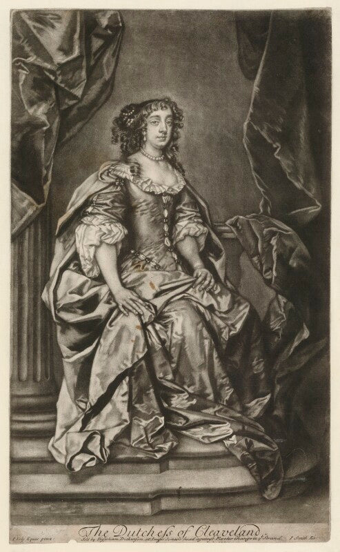 Barbara palmer (née villiers), duchess of cleveland npg d30501