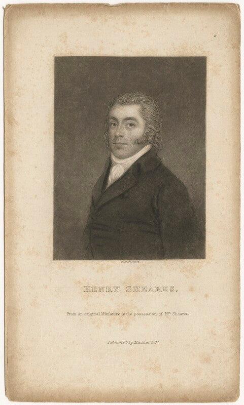 Henry sheares npg d4213